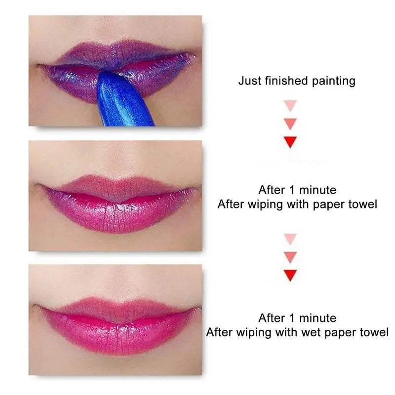 Color Changing Lipstick - Moisturizing & Waterproof